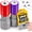 Mix-2pcs, variant on Self-Inking Mosquito Smack Prank Stamp, Realistic Fake Bug Trick Prop, Funny Gag Insect Stamper for Friends and Family, Pre-Inked Novelty Gift, Live and Dead Imprints (1.26-2.56 in)