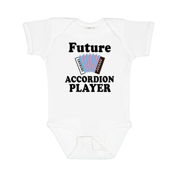 Inktastic Future Accordion Player Childs Boys or Girls Baby Bodysuit