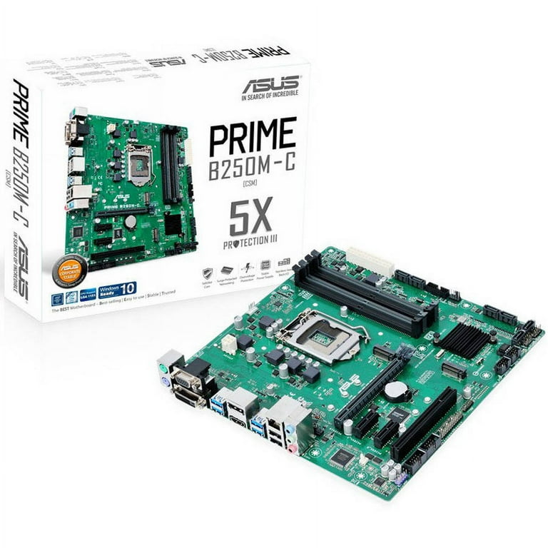 Asus B250m Motherboard Cpu Compatibility Compatible Processors
