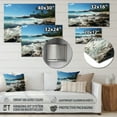 thumbnail image 4 of Designart "Dominican Coastal Charm" Nautical & Beach Metal Art Print, 4 of 5