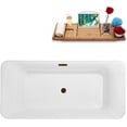 thumbnail image 4 of 63" Streamline N682ORB Freestanding Tub and Tray With Internal Drain, 4 of 8
