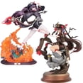thumbnail image 2 of Figura DE ACCIÓN DE Genshin Impact Hu Tao, Klee, Hibana Knight, Paimon, Keqing, 25cm Gong Bohan LED, 2 of 2