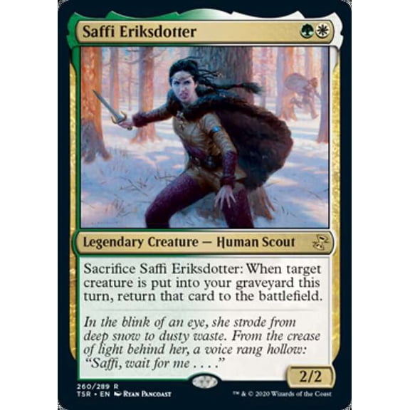 MtG Time Spiral Remastered Rare Saffi Eriksdotter (Foil) #260