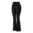 thumbnail image 6 of Sngxgn Lined Leggings Women Thermal Warm Pants High Waisted Winter Thick Yoga Tights(Black,XL), 6 of 7