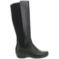 thumbnail image 2 of Propet Womens West Leather Embossed Knee-High Boots, 2 of 3