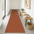thumbnail image 7 of Glattice Carpet Runner 2x8 Ft Washable Runners for Hallways Cotton Rubber Backed Kitchen Runner Braided Indoor Floor Carpet Runners for Entryway/Hallway/Kitchen/Bedroom, Rustic Orange/Tan, 7 of 7