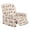 Beige-Reindeer Snowflake Tree, variant on Kuiaobaty Floral Pattern Recliner Couch Cover with Side Pocket Breathable Reclining Sofa Slipcover Washable Reclining Slipcover Nonslip Recliner Chair Cover for Pets Kids
