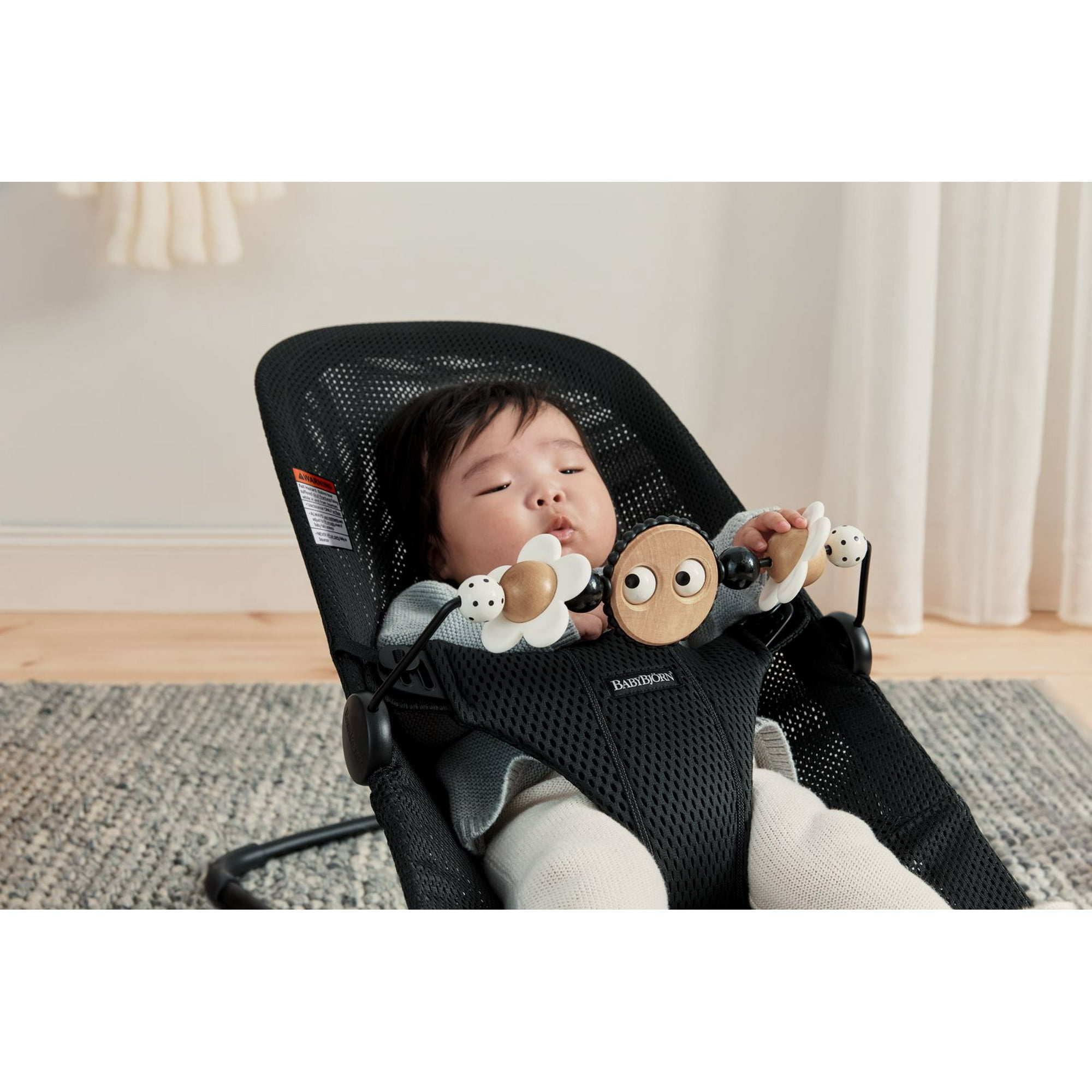 Googly Eyes Black Baby Bouncer BabyBjorn Googly Eyes Black And