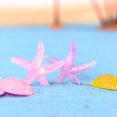 thumbnail image 3 of 5Pcs Colorful Starfish Shell Ornament DIY Miniature Ocean Landscape Decoration, 3 of 8