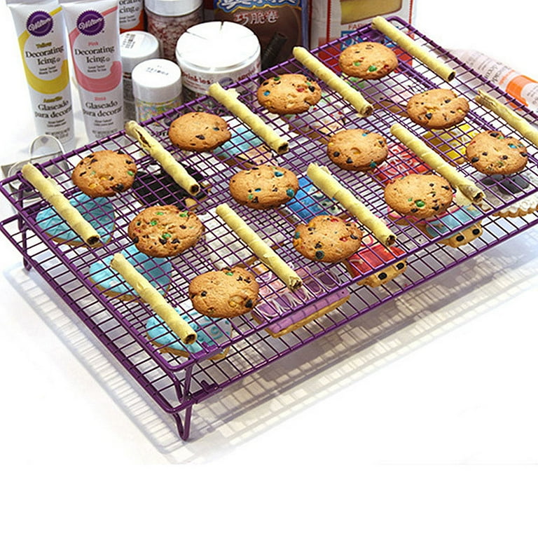 WHAMVOX Nonstick Cooling Rack Bread Cake Drying Rack Cookies