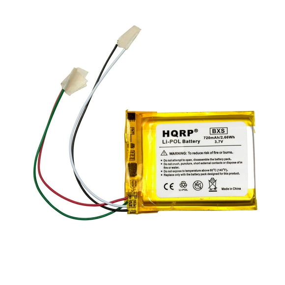 Batería HQRP compatible con Microsoft Zune de 4 GB, 8 GB y 16 GB