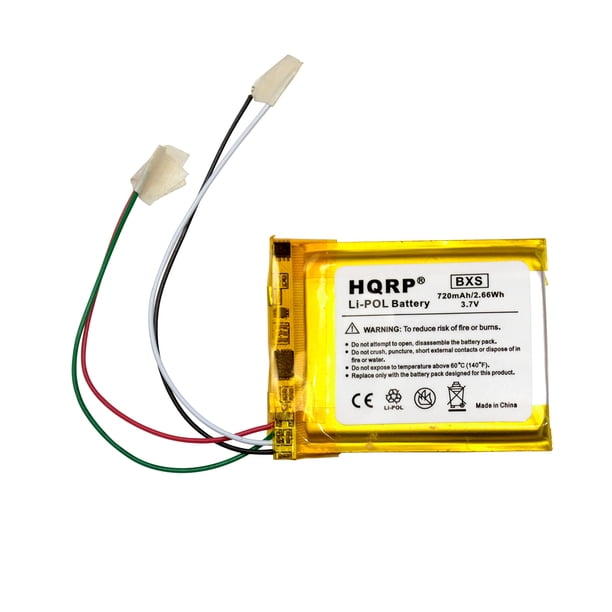 Batería HQRP compatible con Microsoft Zune de 4 GB, 8 GB y 16 GB
