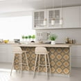 thumbnail image 6 of Mi Alma Blue Orange Spanish Peel & Stick Tiles - Vinyl Backsplash 8x8, 6 of 10