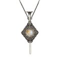thumbnail image 1 of The Noble Collection Fantastic Beasts Gellert Grindelwald Pendant, 1 of 4