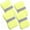Yellow, variant on 2/4 PCS Sponge Soap Saver Pouch, Reinforced Edge Design, Dual-Layer Material Resists Deformation, Easy to Lather, Reusable for Daily Skin Cleansing