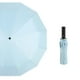 thumbnail image 1 of Paraguas plegable totalmente automático para todo tipo de clima, ligero, con protección solar y sombrilla, para mujer, UPF50+, portátil, resistente al viento, mini, plegable en cinco partes., 1 of 6
