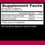 Organic Moringa, Garcinia Cambogia Probiotics, Apple Cider Vinegar with Beet Root Powder - Detox, Weight Loss, Nitric Oxide