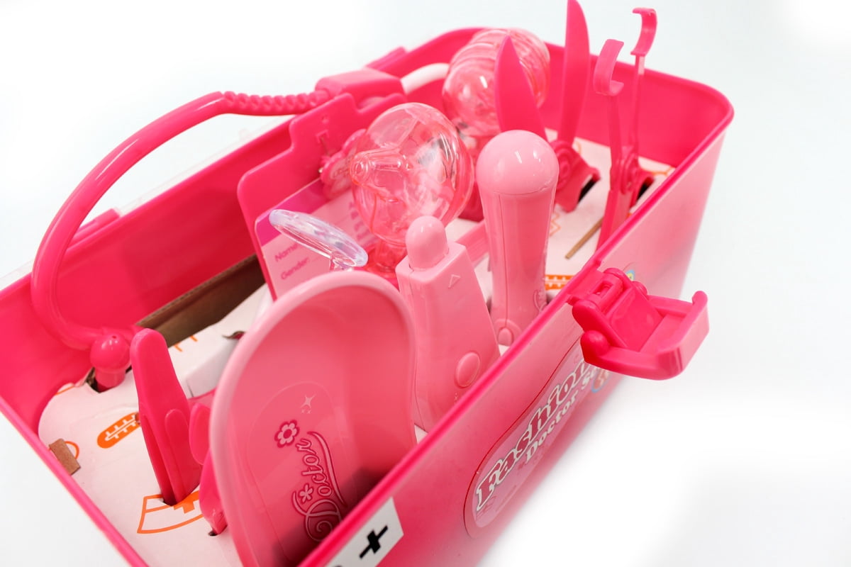 What's Up Doc? Doctor Nurse Medical Kit Playset - Pink