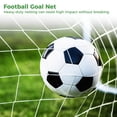 thumbnail image 3 of Football Goal Net, 12x6ft Football Replacement Goal Net, Impact-Resistant Polypropylene Football Goal Post Netting for Sports Match Training, Heavy-Duty Soccer Practice Goal Netting, 3 of 6