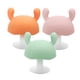 thumbnail image 1 of 3 mordedores de silicona para bebés, juguetes para la dentición de bebés, calman a los bebés, 1 of 8