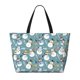 thumbnail image 2 of Easygdp Snowflake Scarf Snowman Bolsa de Viaje de Playa de Gran Capacidad, Bolsa Tote Perfecta para la Playa, Escapadas de Fin de Semana y Viajes, 2 of 7