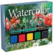 Watercolor 2018 Day-to-day Calendar
