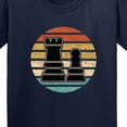 thumbnail image 4 of Inktastic Chess Player Retro Sunset Youth T-Shirt, 4 of 5