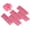 Pink, variant on M Buder 100 Sets Numbered Cattle Ear Tags 1-100 Livestock Identification Card For Cow Pig Sheep Farm Animals Premium Plastic Anti-Drop Tags 2.09 inches / 5.3 cm Red