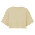 thumbnail image 6 of Yuanlong Womens Tshirts Round Neck Short Sleeve Summer Cropped T Shirts Solid Color Loose Fit Minimalist Sporty Basic Tees, 6 of 6