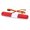 Red, variant on LAFEINA Multi-Function LED Police Lights Flash Lamp Rotating Light Bar for 1/10 1/8 RC HSP Traxxas TRX4 Tamiya CC01 RC4WD D90 Axial SCX10 Model Car Lighting