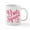 White, variant on CafePress - Bride Squad Script Red - 11 oz Ceramic Mug - Novelty Coffee Tea Cup