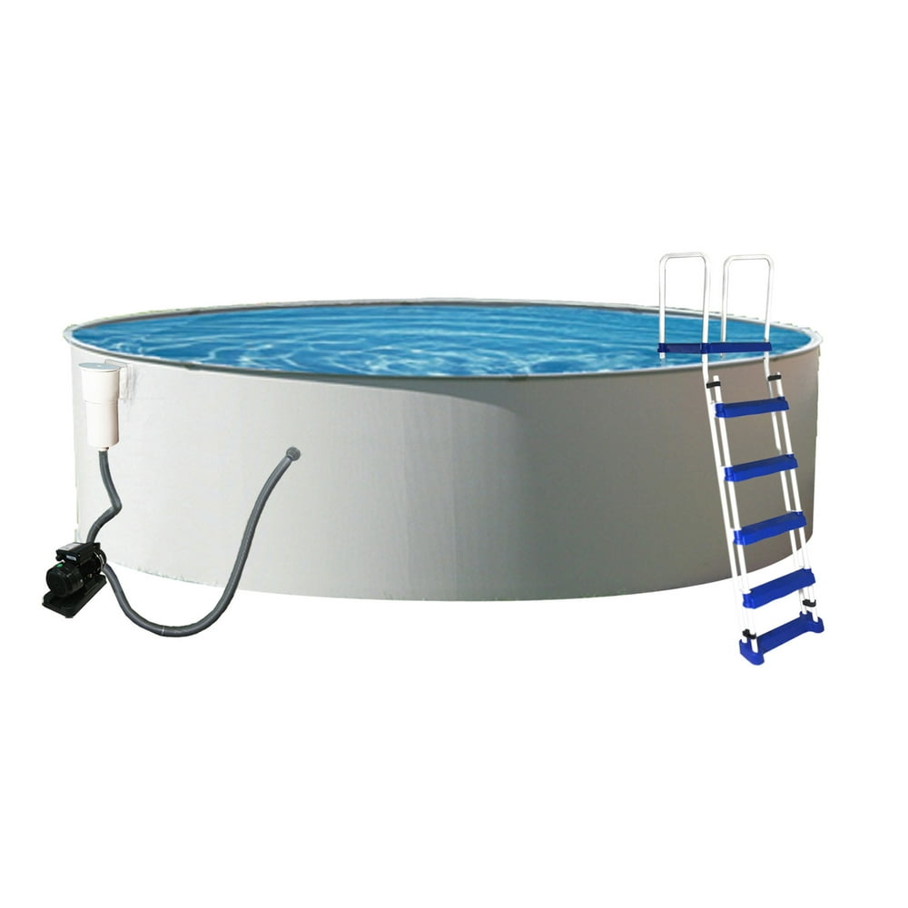 blue wave rugged steel pool