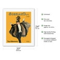thumbnail image 2 of Sigrand & Co. - Men’s Clothing (Tous Vétements) - Vintage French Advertising Poster by Leonetto Cappiello c.1920 - Fine Art Rolled Canvas Print 16in x 20in, 2 of 4