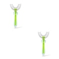 thumbnail image 1 of Matsuzay Cepillo de de silicona en forma de U para niños, mango de 360 ​​grados para niños pequeños, suministros de limpieza de mano para Type3 NO3 Matsuzay CBP092519, 1 of 5