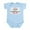 Sky Blue, variant on CafePress - Loved: Doberman Infant Bodysuit - Baby Light Bodysuit, Size Newborn - 24 Months