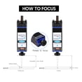 thumbnail image 4 of Suzicca 450nm 10W Module Adjustable Focal Length Engraving Head High Speed Engraver 3D Printer Router Module for DIY Craft Wood Leather Fabric Paper Cutting Engraving 10W, 4 of 7