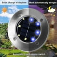 thumbnail image 2 of Solar Ground Lights, Waterproof Solar Garden Lights, Upgraded Outdoor Garden Waterproof Bright in-Ground Lights, Landscape Lights for Pathway,Yard,Deck,Lawn,Patio,Walkway (16 Pack Warm Light), 2 of 15
