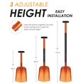 thumbnail image 4 of Pala de nieve KFM para coche, plegable, 56 — 110 cm, 4 of 9