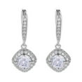 thumbnail image 2 of SPRING PARK Women Cubic Zirconia Hanging Drop Dangle Ear Hook Earring Jewelry Accessory Gift, 2 of 5