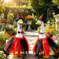 thumbnail image 5 of Sruoe Halloween Porch Goose Outfits, 23" Porch Goose Clothes for Lawn Yard and Patio Decoration, Lawn Goose Clothing for Cement Goose Lawn Goose Outfit, Garden Goose Costume, 5 of 6