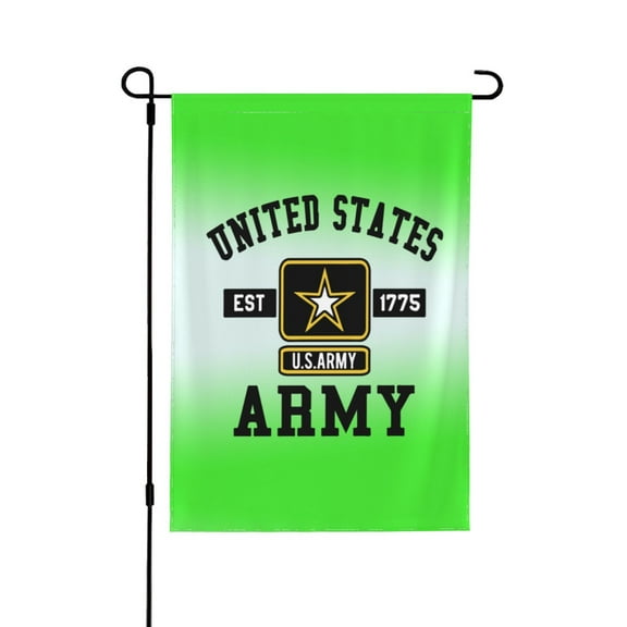 United States Est 1775 Us Army Garden Flag 12.5x18 Inch Double Sided Decorations Outdoor Yard Flags For Outside Lawn Porch Garden Decor