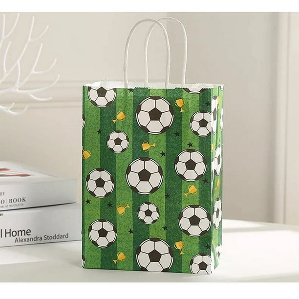 Juego de vajilla desechable para fiesta de cumpleaños con temática de fútbol blanco, decoraciones de globos para Baby Shower, suministros para fiesta de fútbol para niños