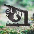 thumbnail image 1 of TIMIFIS A Charm Sloth Outdoor Garden Metal Inserts Iron Ornament Crafts Home Decor, 1 of 2