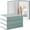 Green, variant on NOGIS 3 Pcs Faux Books for Decorative Modern Book Boxes Decorative Linen Coffee Table Book for DIY Crafts Storage Home Bookshelf Cafe Hotel Decor Display, 8.6 x 6.1 x 1.8 Inches (Multicolor)