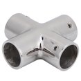 thumbnail image 3 of VGEBY Raccord de Tuyau, Raccord Croisé en Acier Inoxydable pour Soudure des Fesses, pour Tuyaux Communs, 3 of 8