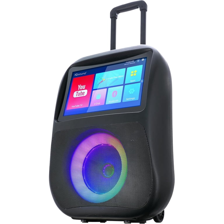 Supersonic IQ Sound IQ-1506WK Portable Karaoke System with 14.1