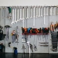 TUIBELY 5pc Stainless Steel Pegboard Shelving Hooks for Home Shop