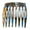 A, variant on 1PC French Styles Hair Side Combs for Women Girls Acetate Hair Accesories Secure and Elegant Hold Hair Clip Hairpieces