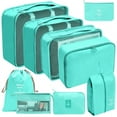 thumbnail image 1 of Packing Cubes for Travel,Travel Packing Cubes for Suitcases Lightweight Travel Essential Bag with Toiletries Bag for Clothes Shoes Cosmetics Toiletries, 1 of 7