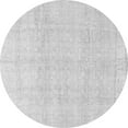 thumbnail image 1 of Ahgly Company Indoor Round Persian Gray Traditional Area Rugs, 4' Round, 1 of 1